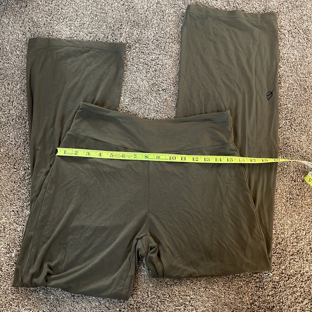 P'tula Brandi Carefree Olive Green Lounge Sweatpants - Picture 6 of 9